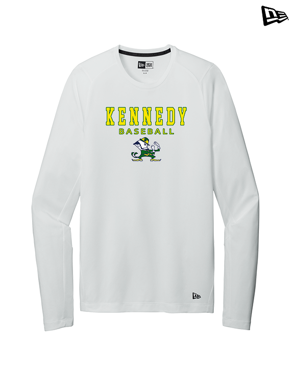 Kennedy HS Baseball Block - New Era Performance Long Sleeve