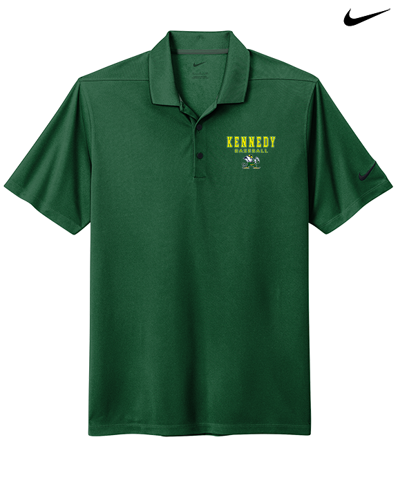 Kennedy HS Baseball Block - Nike Polo