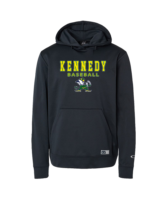 Kennedy HS Baseball Block - Oakley Performance Hoodie