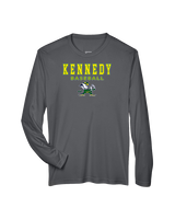 Kennedy HS Baseball Block - Performance Longsleeve
