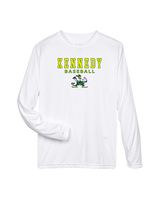 Kennedy HS Baseball Block - Performance Longsleeve