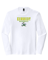 Kennedy HS Baseball Block - Tri-Blend Long Sleeve