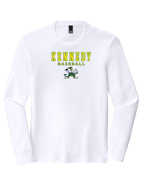Kennedy HS Baseball Block - Tri-Blend Long Sleeve
