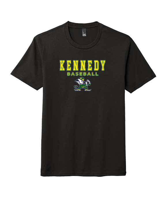 Kennedy HS Baseball Block - Tri-Blend Shirt