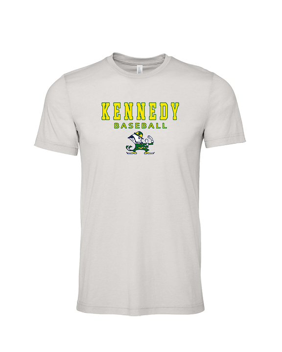 Kennedy HS Baseball Block - Tri-Blend Shirt