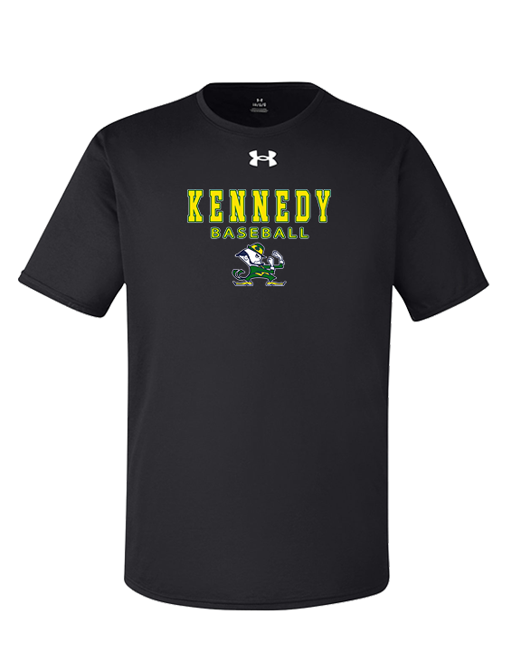 Kennedy HS Baseball Block - Under Armour Mens Team Tech T-Shirt