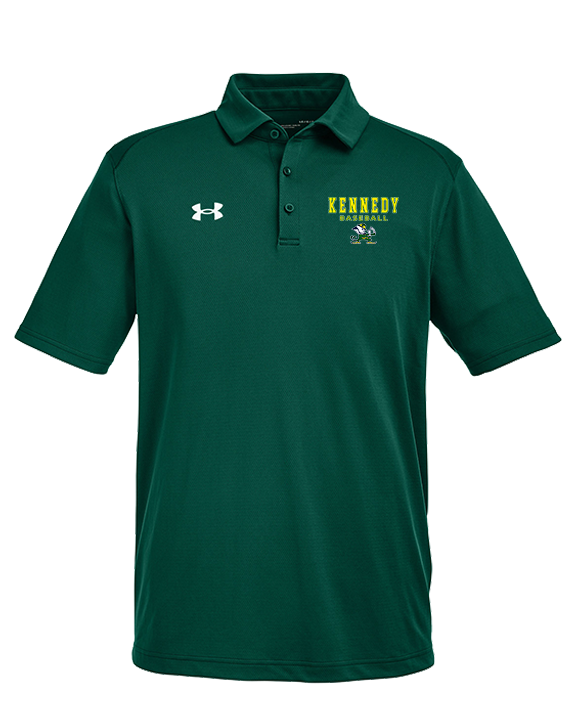 Kennedy HS Baseball Block - Under Armour Mens Tech Polo