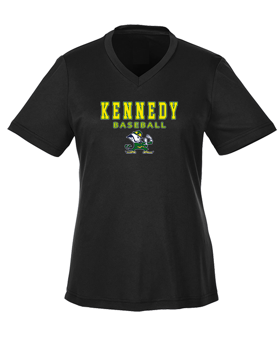 Kennedy HS Baseball Block - Womens Performance Shirt