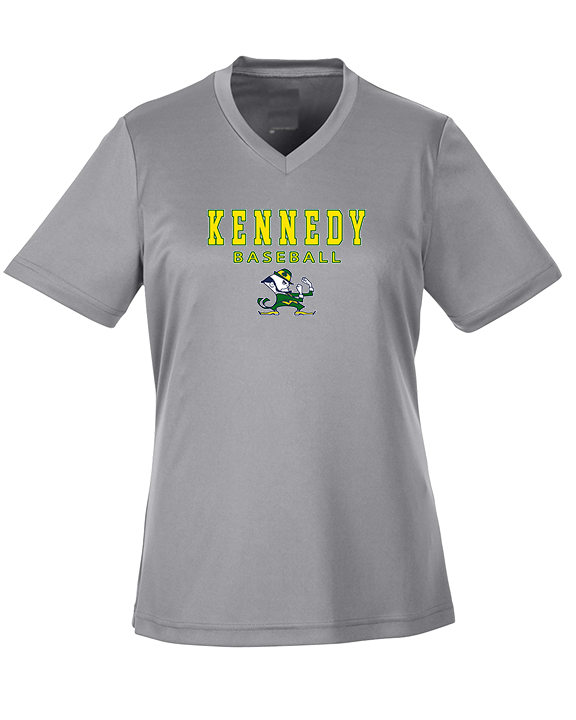 Kennedy HS Baseball Block - Womens Performance Shirt
