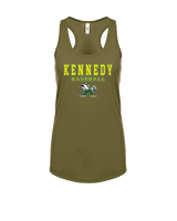 Kennedy HS Baseball Block - Womens Tank Top