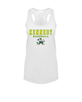 Kennedy HS Baseball Block - Womens Tank Top