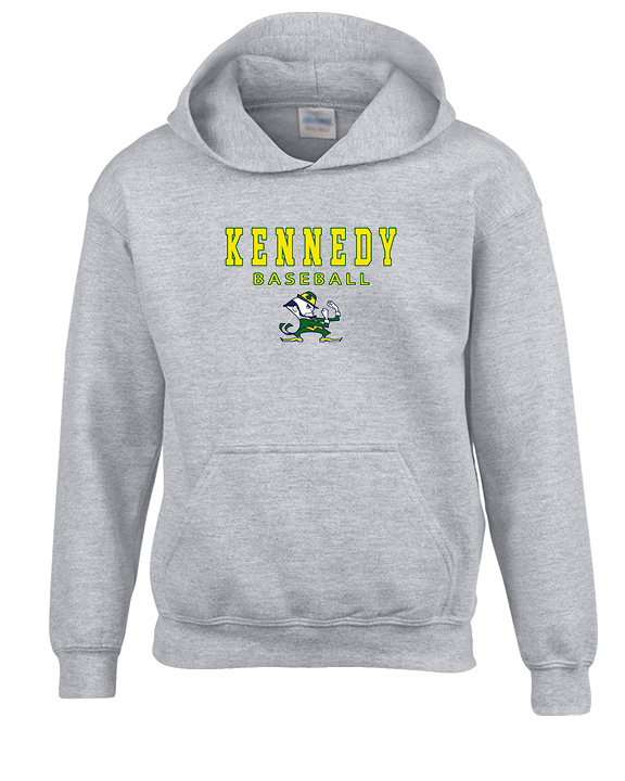 Kennedy HS Baseball Block - Youth Hoodie