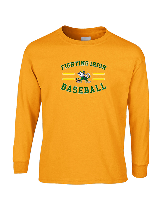 Kennedy HS Baseball Curve - Cotton Longsleeve