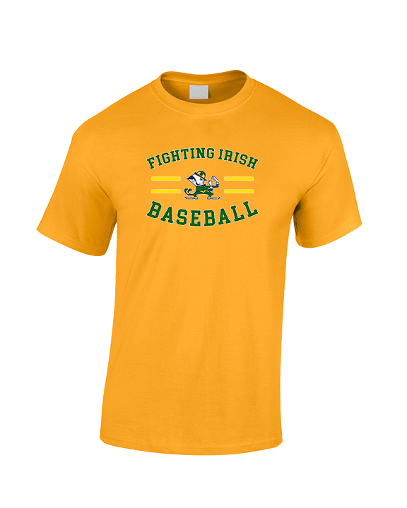 Kennedy HS Baseball Curve - Cotton T-Shirt