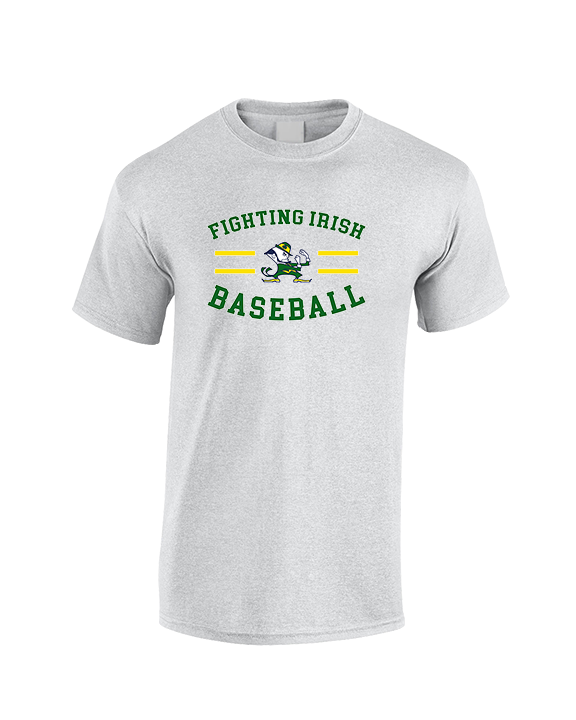 Kennedy HS Baseball Curve - Cotton T-Shirt