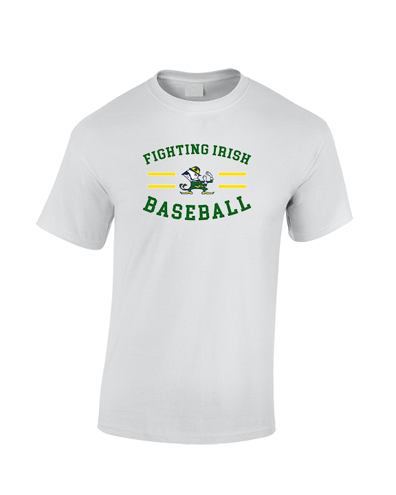Kennedy HS Baseball Curve - Cotton T-Shirt