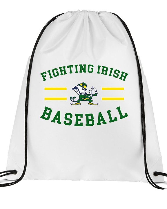 Kennedy HS Baseball Curve - Drawstring Bag