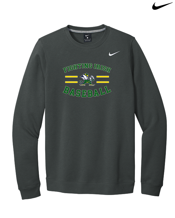 Kennedy HS Baseball Curve - Mens Nike Crewneck
