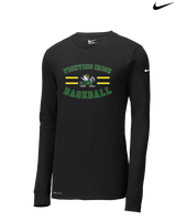Kennedy HS Baseball Curve - Mens Nike Longsleeve