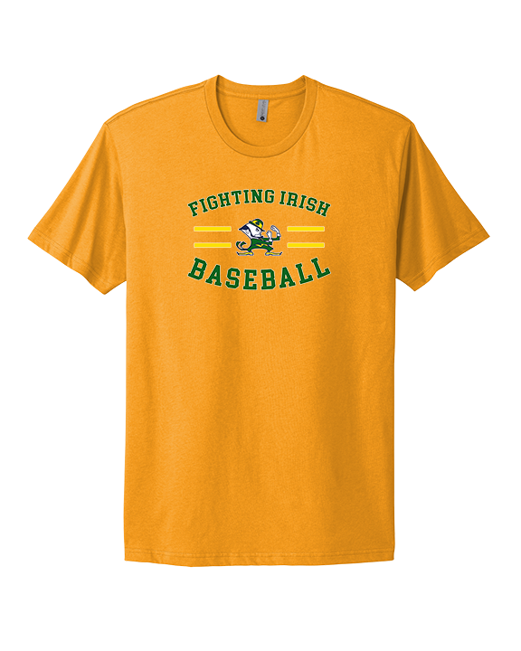Kennedy HS Baseball Curve - Mens Select Cotton T-Shirt