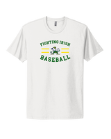 Kennedy HS Baseball Curve - Mens Select Cotton T-Shirt
