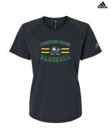 Kennedy HS Baseball Curve - Womens Adidas Performance Shirt