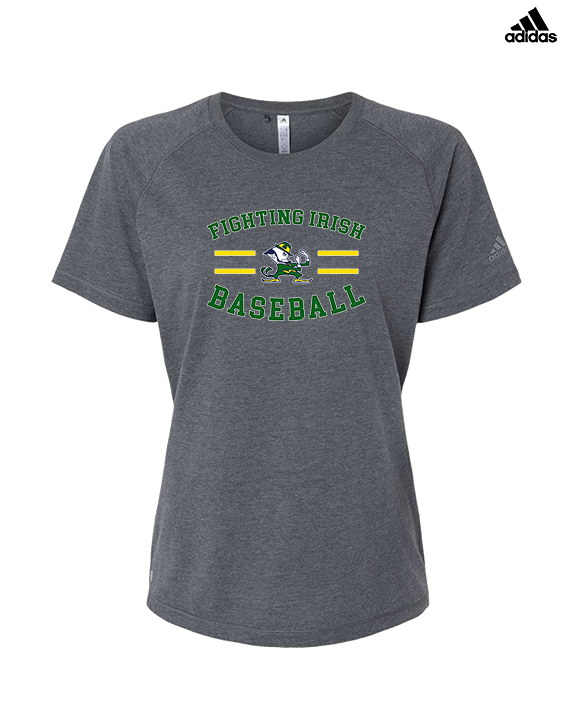 Kennedy HS Baseball Curve - Womens Adidas Performance Shirt