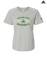 Kennedy HS Baseball Curve - Womens Adidas Performance Shirt