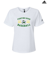 Kennedy HS Baseball Curve - Womens Adidas Performance Shirt