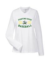 Kennedy HS Baseball Curve - Womens Performance Longsleeve