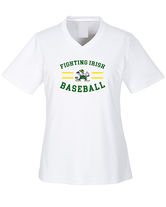 Kennedy HS Baseball Curve - Womens Performance Shirt