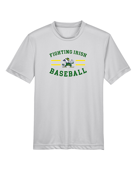 Kennedy HS Baseball Curve - Youth Performance Shirt