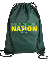 Kennedy HS Baseball Nation - Drawstring Bag