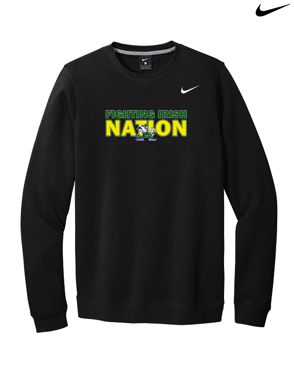 Kennedy HS Baseball Nation - Mens Nike Crewneck
