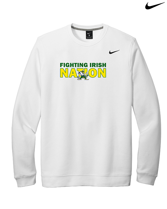 Kennedy HS Baseball Nation - Mens Nike Crewneck