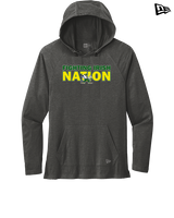 Kennedy HS Baseball Nation - New Era Tri-Blend Hoodie