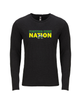 Kennedy HS Baseball Nation - Tri-Blend Long Sleeve