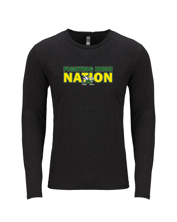 Kennedy HS Baseball Nation - Tri-Blend Long Sleeve