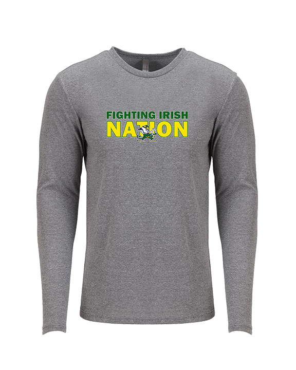 Kennedy HS Baseball Nation - Tri-Blend Long Sleeve