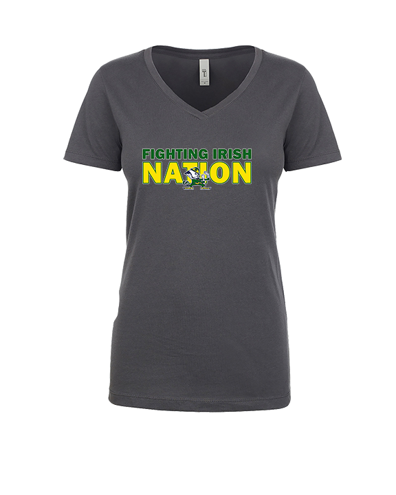 Kennedy HS Baseball Nation - Womens Vneck
