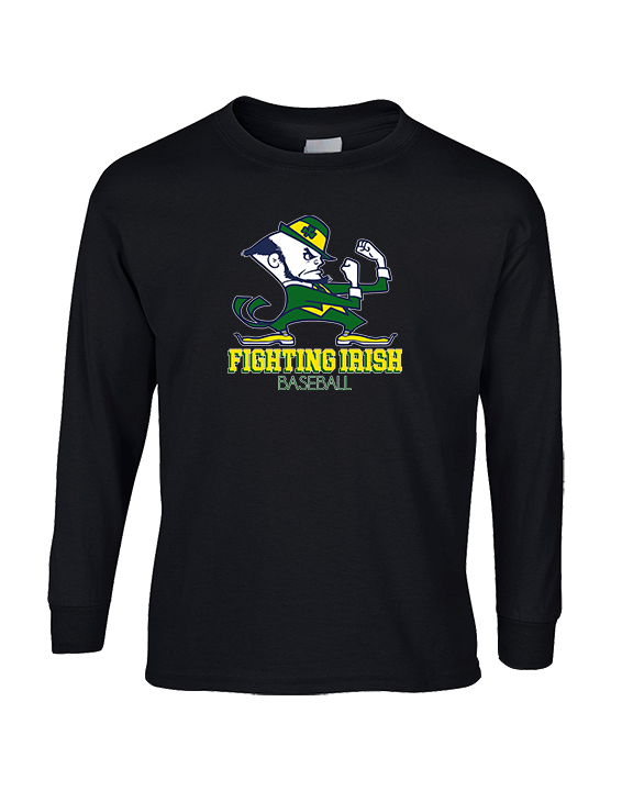 Kennedy HS Baseball Shadow - Cotton Longsleeve