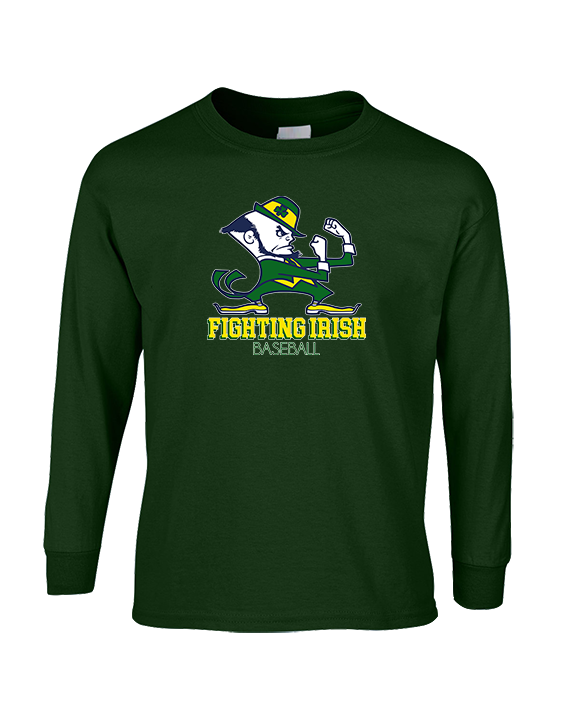 Kennedy HS Baseball Shadow - Cotton Longsleeve