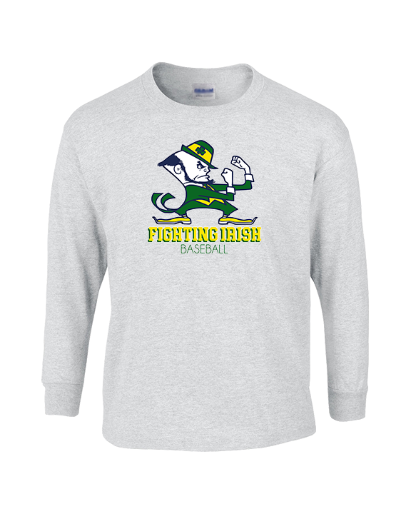 Kennedy HS Baseball Shadow - Cotton Longsleeve