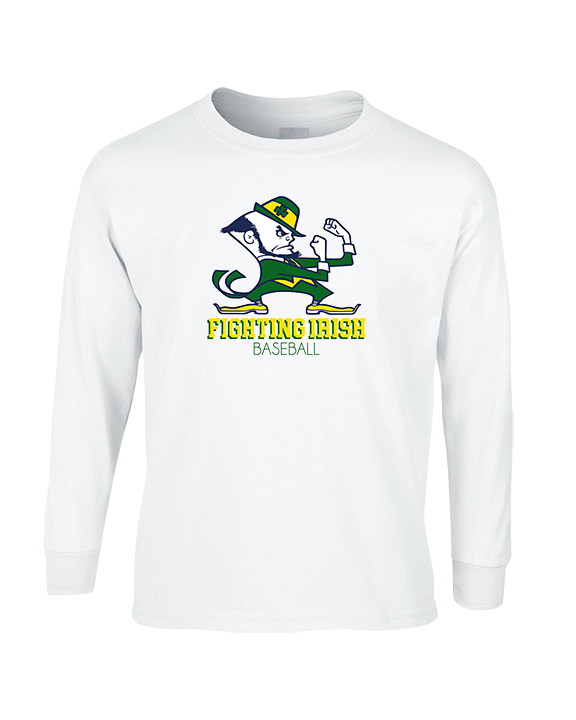 Kennedy HS Baseball Shadow - Cotton Longsleeve
