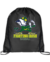Kennedy HS Baseball Shadow - Drawstring Bag