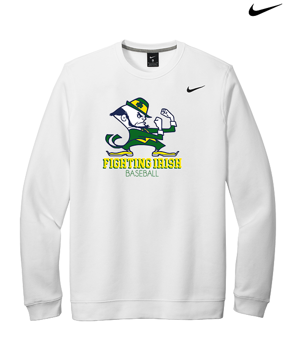 Kennedy HS Baseball Shadow - Mens Nike Crewneck