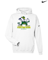 Kennedy HS Baseball Shadow - Nike Club Fleece Hoodie