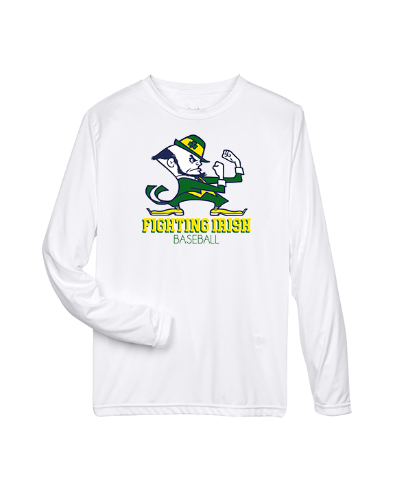 Kennedy HS Baseball Shadow - Performance Longsleeve