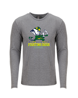 Kennedy HS Baseball Shadow - Tri-Blend Long Sleeve