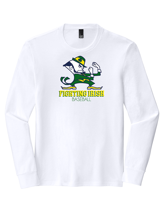 Kennedy HS Baseball Shadow - Tri-Blend Long Sleeve